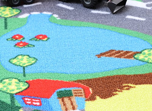Spielteppich Kinderteppich „Mein Bauernhof“ von Teppino (100x150cm) - 3